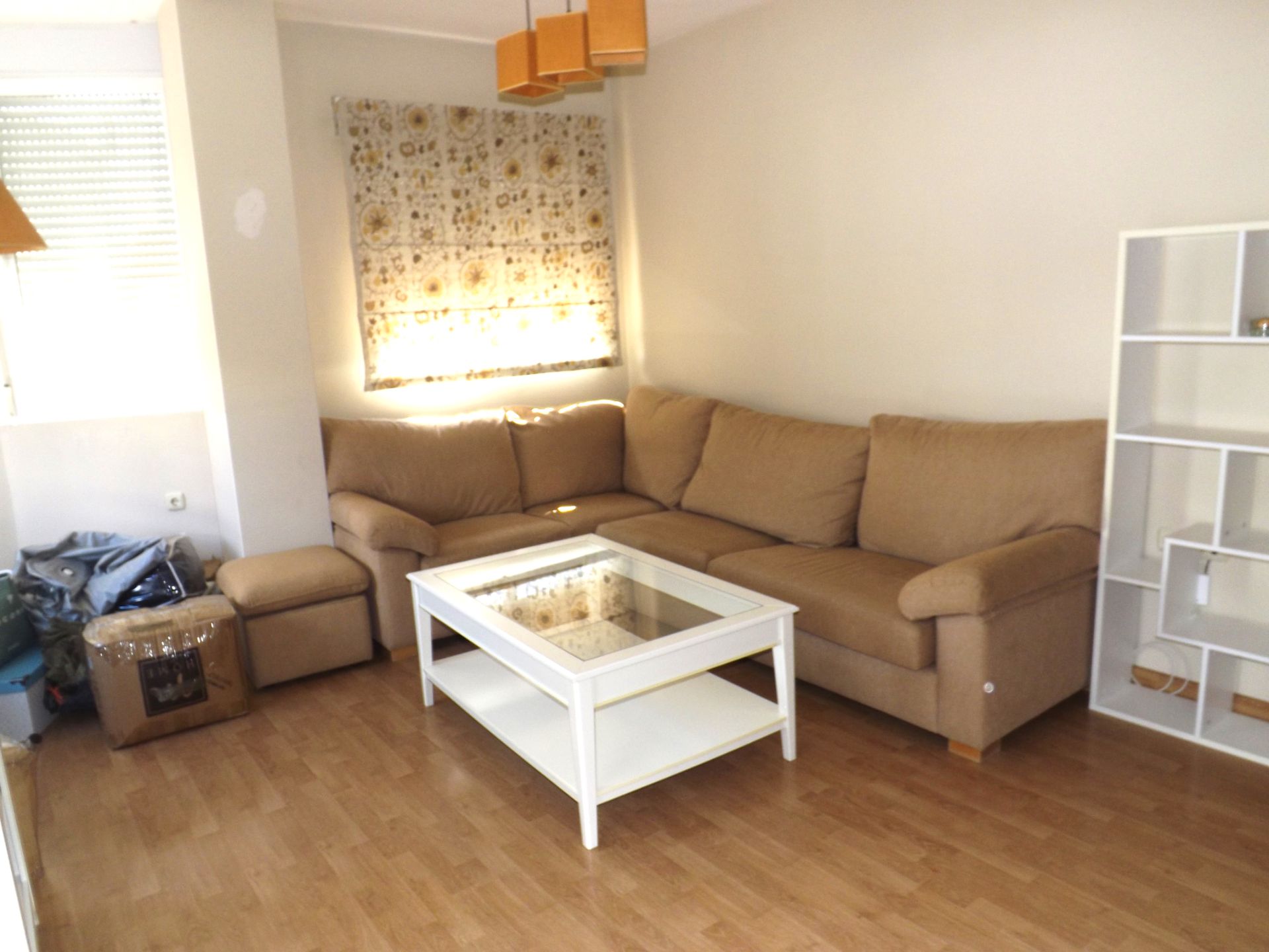 Sala de estar de Piso de alquiler en Maracena con Aire acondicionado, Calefacción y Parquet