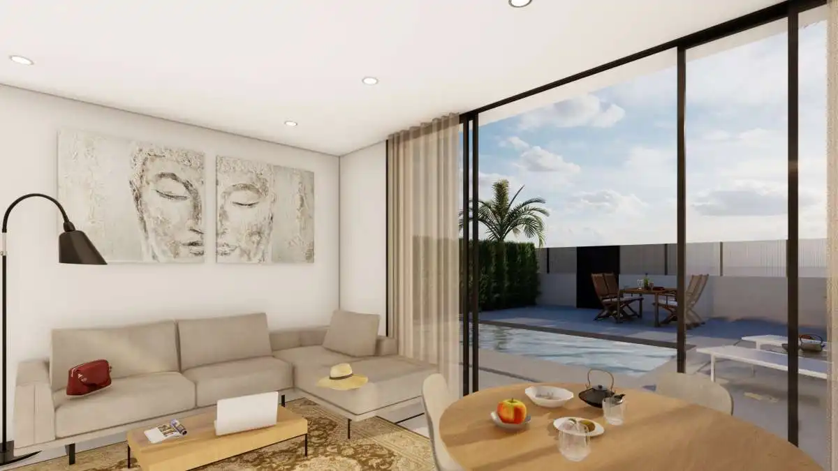 Living room of Houses for sale in Cartagena  with Furnished