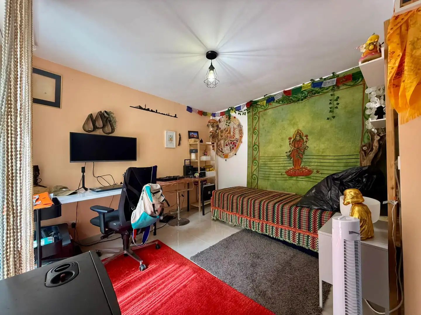 Habitación de Casa o chalet en venta en Sober con Jardín privado, Piscina y Amueblado