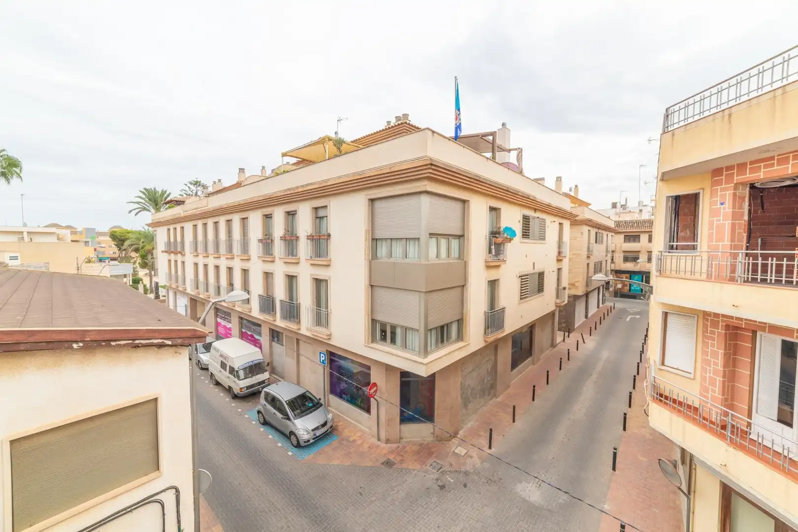 Exterior view of Flat for sale in San Javier  with Air Conditioner, Terrace and Furnished