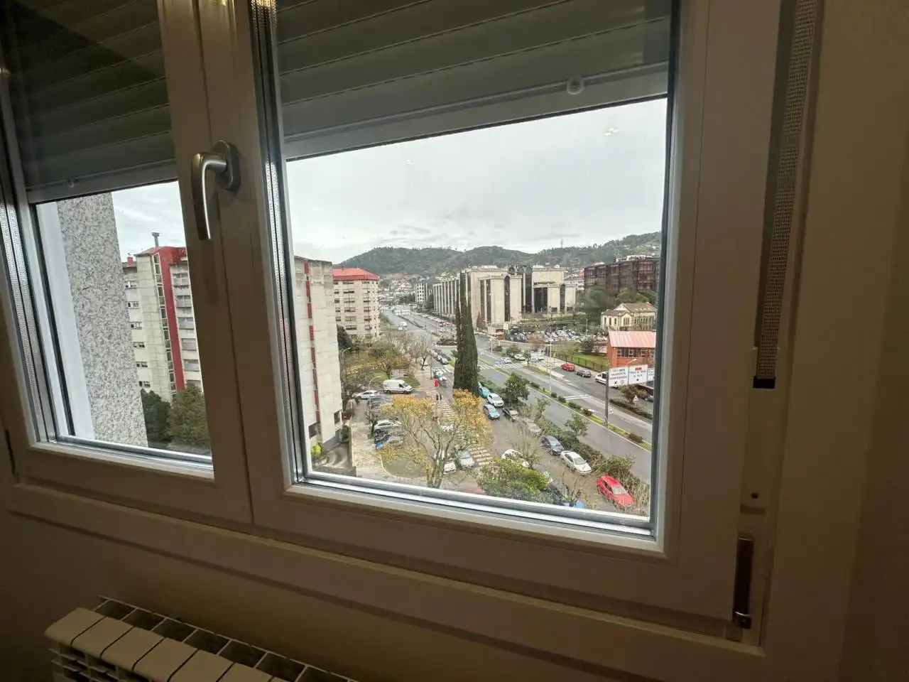 Vista exterior de Piso en venta en Ourense Capital  con Calefacción, Trastero y Balcón