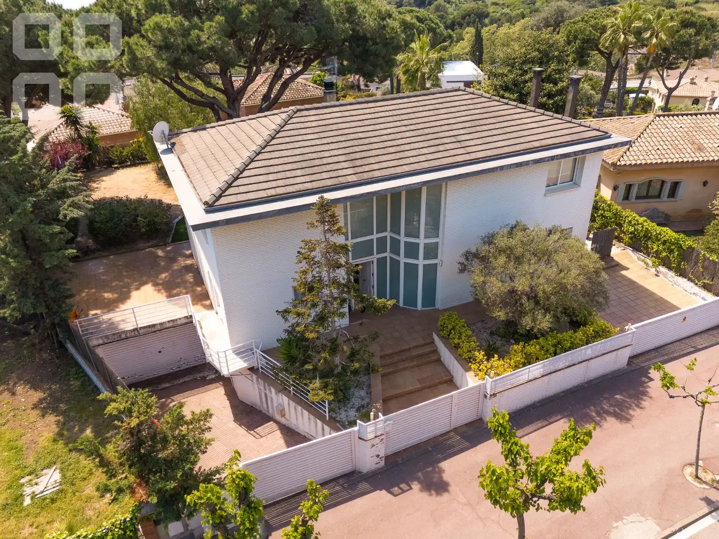 Vista exterior de Casa o chalet en venta en Caldes d'Estrac con Calefacción, Jardín privado y Terraza