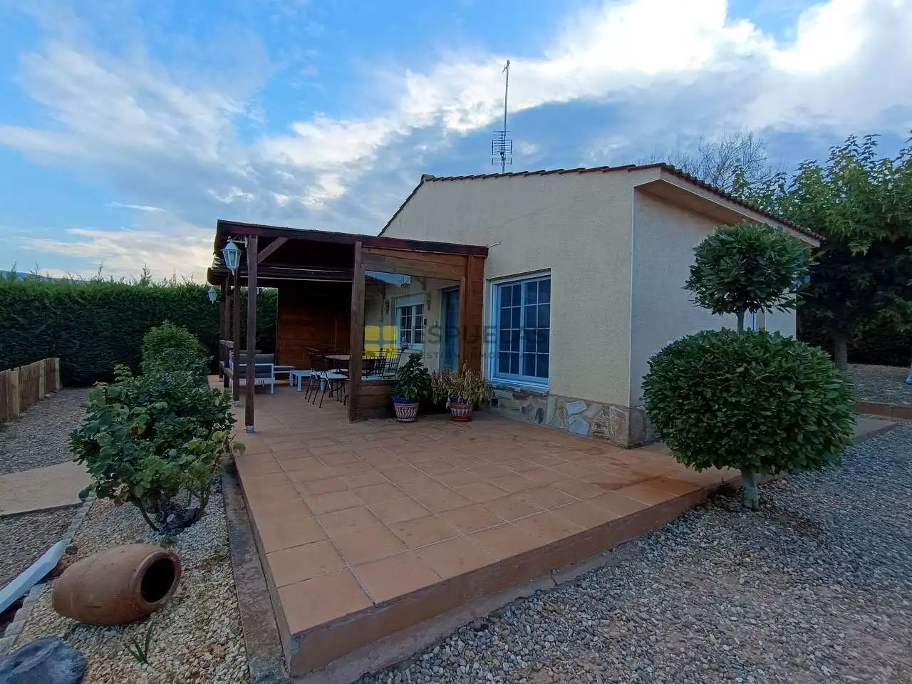 Jardín de Finca rústica en venta en Autol con Jardín privado, Piscina y Amueblado