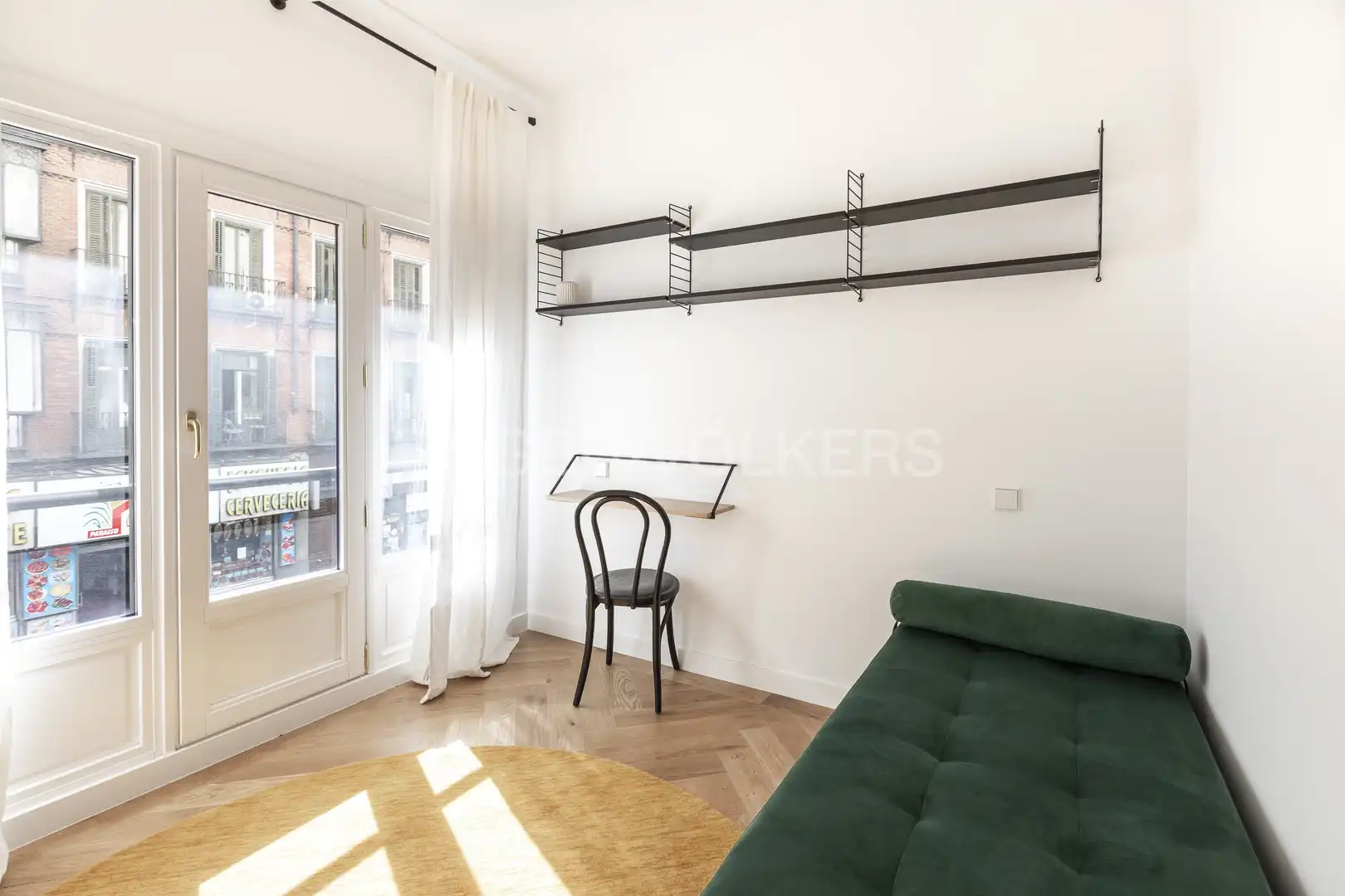 Schlafzimmer von Wohnung zum Verkauf in Madrid mit Klimaanlage, Heizung und Möbliert