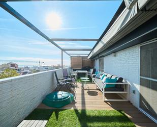 Terrace of Duplex for sale in Badalona  with Air Conditioner, Heating and Private garden