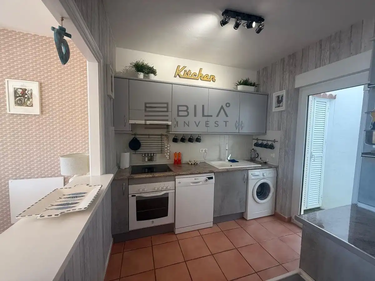 Cuina de Casa adosada en venda en Mijas amb Aire condicionat, Terrassa i Traster