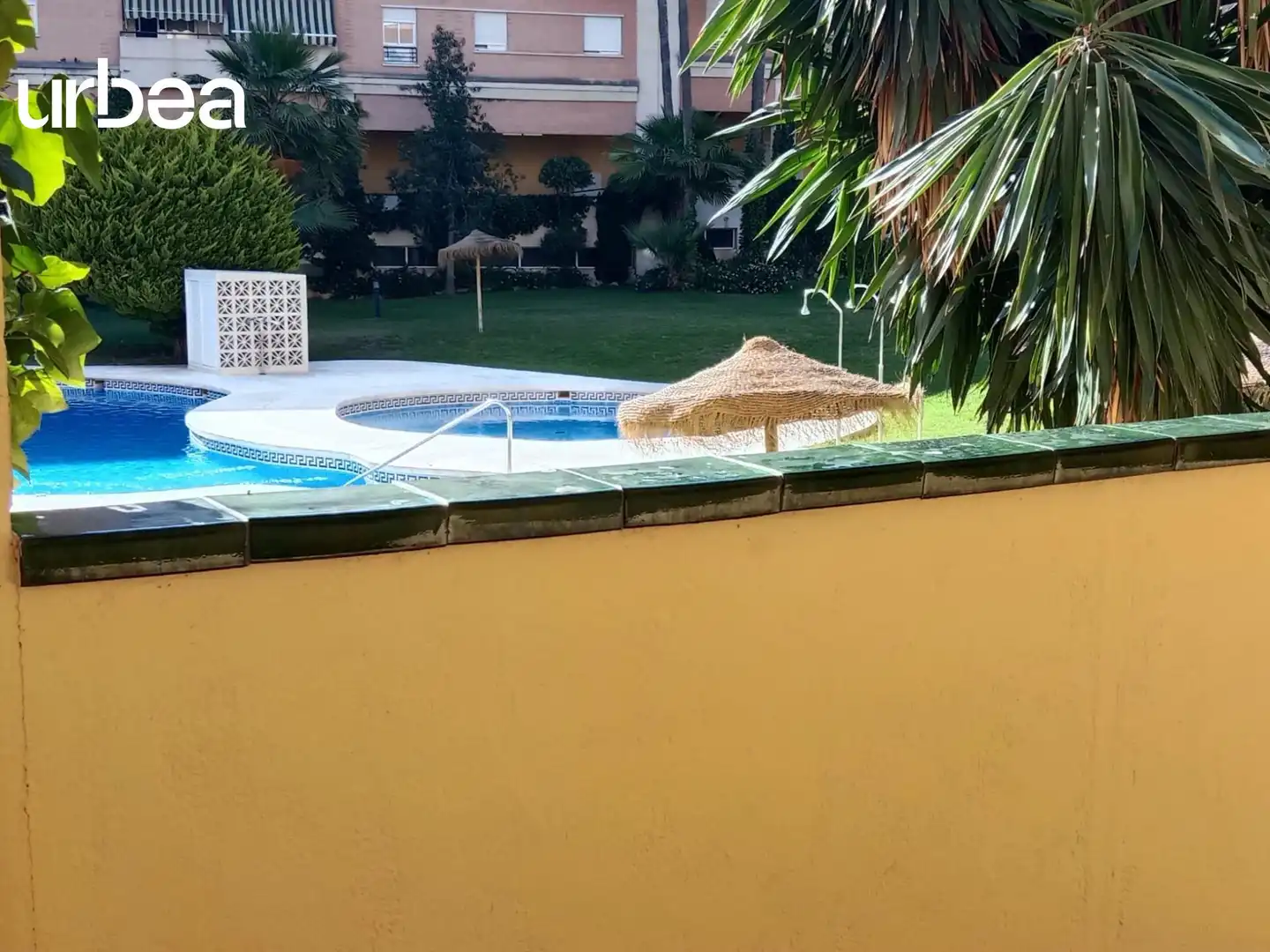 Swimming pool of Flat for sale in Málaga  with Private garden, Terrace and Storage room