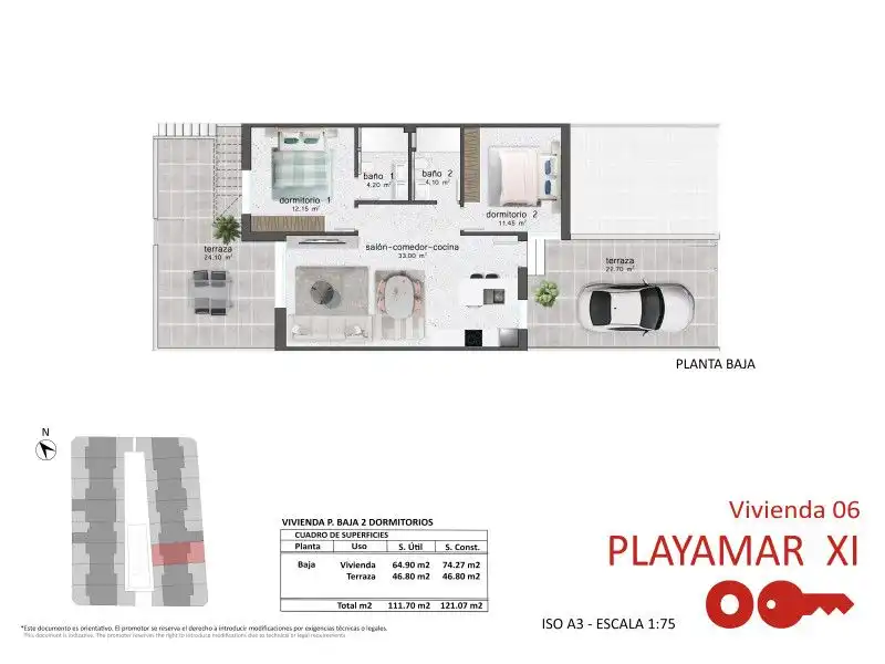Apartament en venda a Pilar de la Horadada ciudad