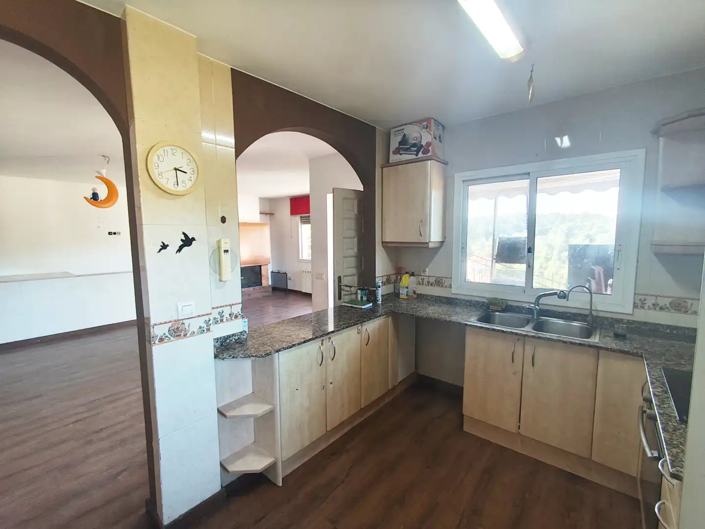 Cocina de Casa o chalet en venta en El Bruc con Parquet, Trastero y Horno
