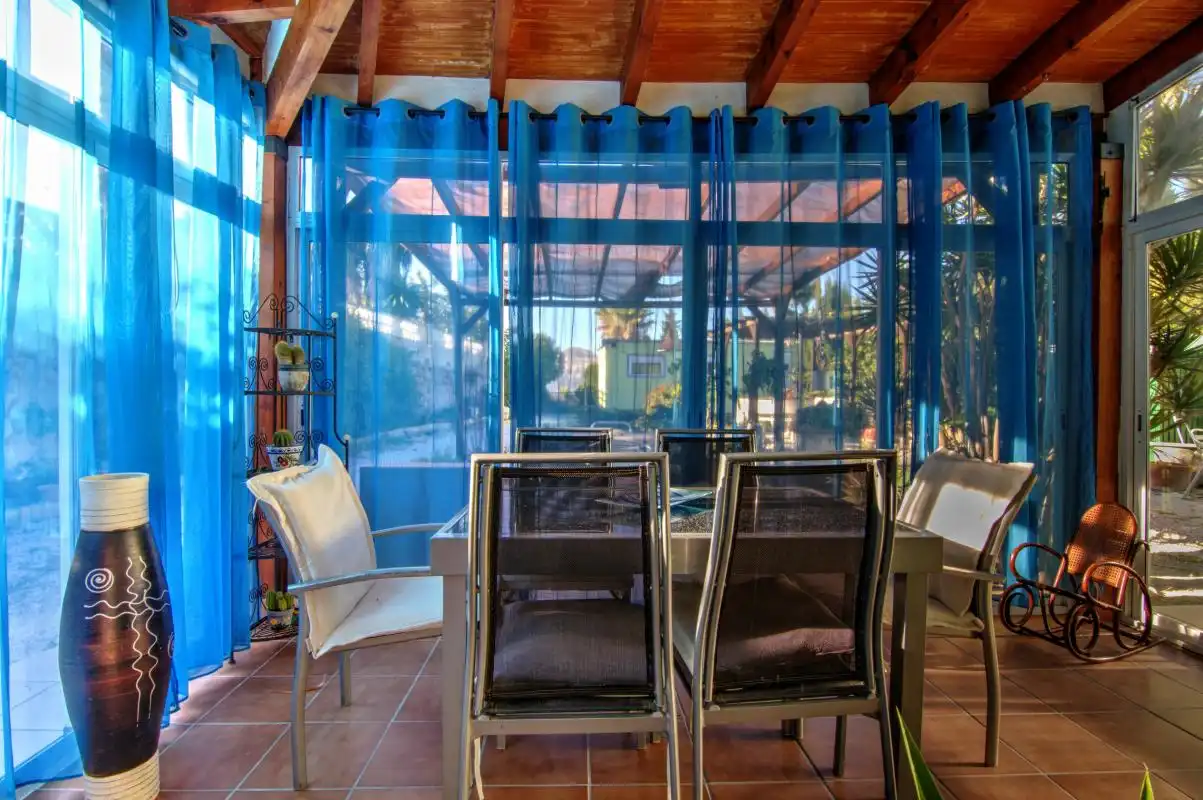 Garden of Houses for sale in Benitachell / El Poble Nou de Benitatxell  with Air Conditioner, Heating and Private garden