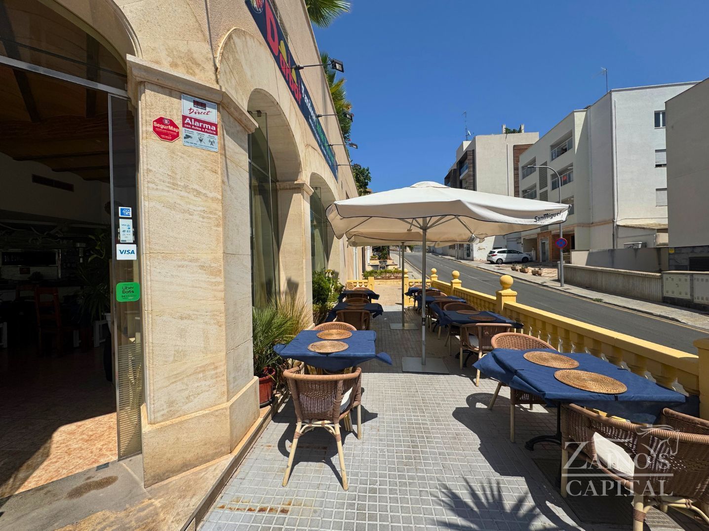 Terraza de Local de alquiler en  Palma de Mallorca con Aire acondicionado y Amueblado