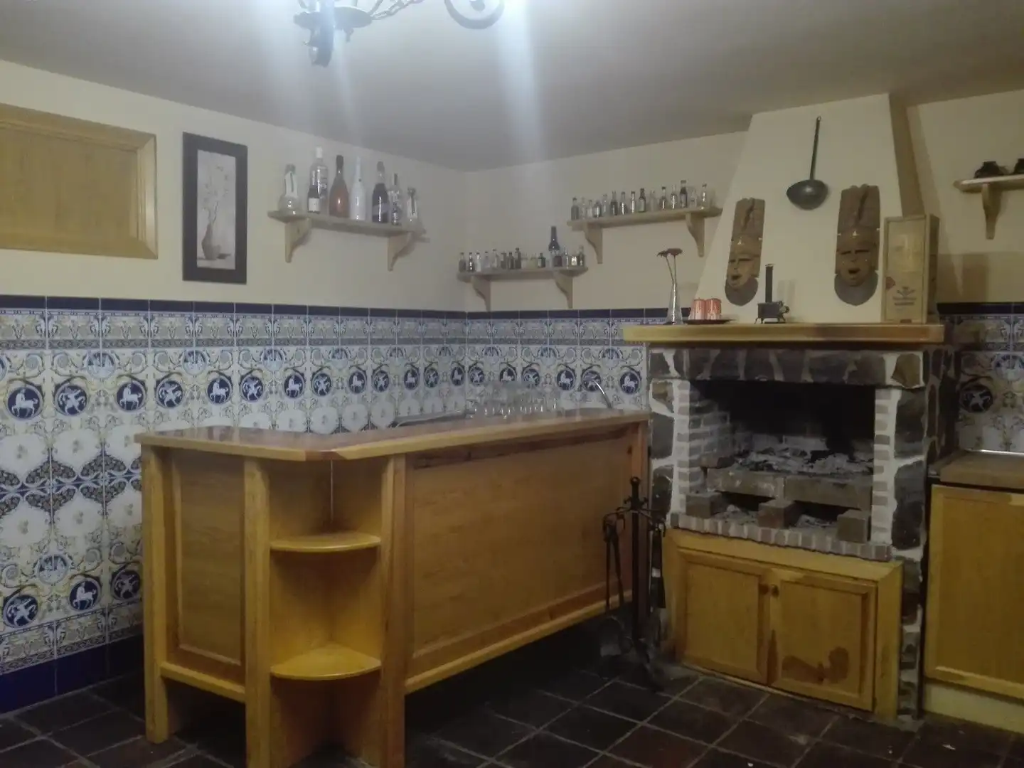 Cocina de Casa o chalet en venta en Simancas con Jardín privado, Parquet y Terraza