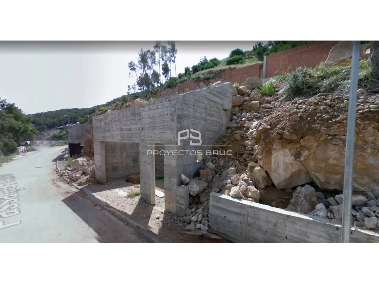 Vista exterior de Piso en venta en Vallirana