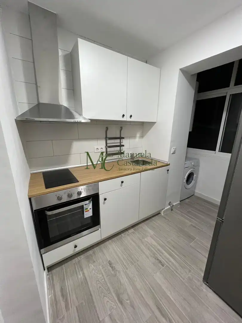 Cocina de Piso de alquiler en Mérida con Aire acondicionado y Amueblado