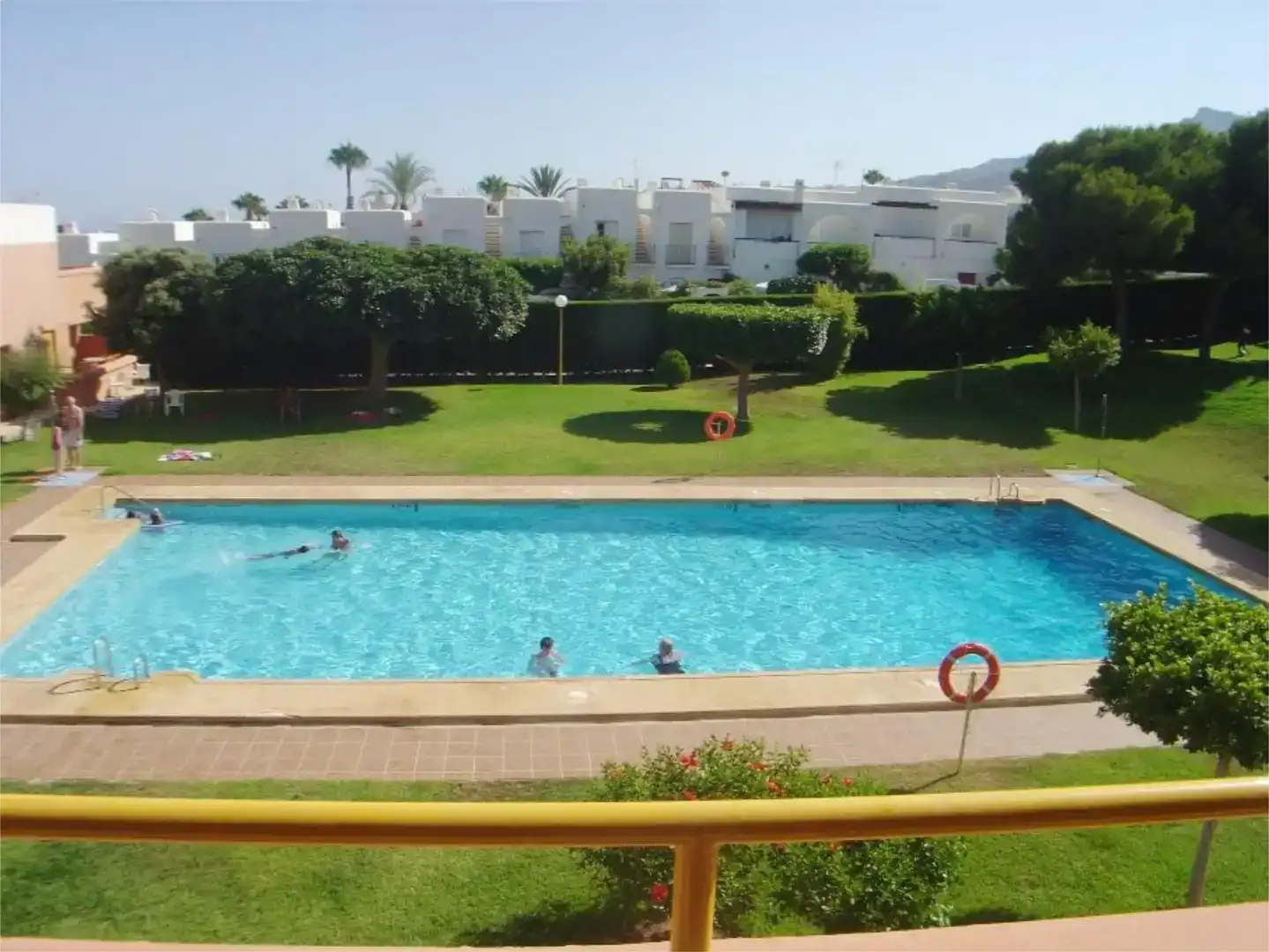 Schwimmbecken von Wohnung zur Miete in Mojácar mit Klimaanlage, Schwimmbad und Möbliert