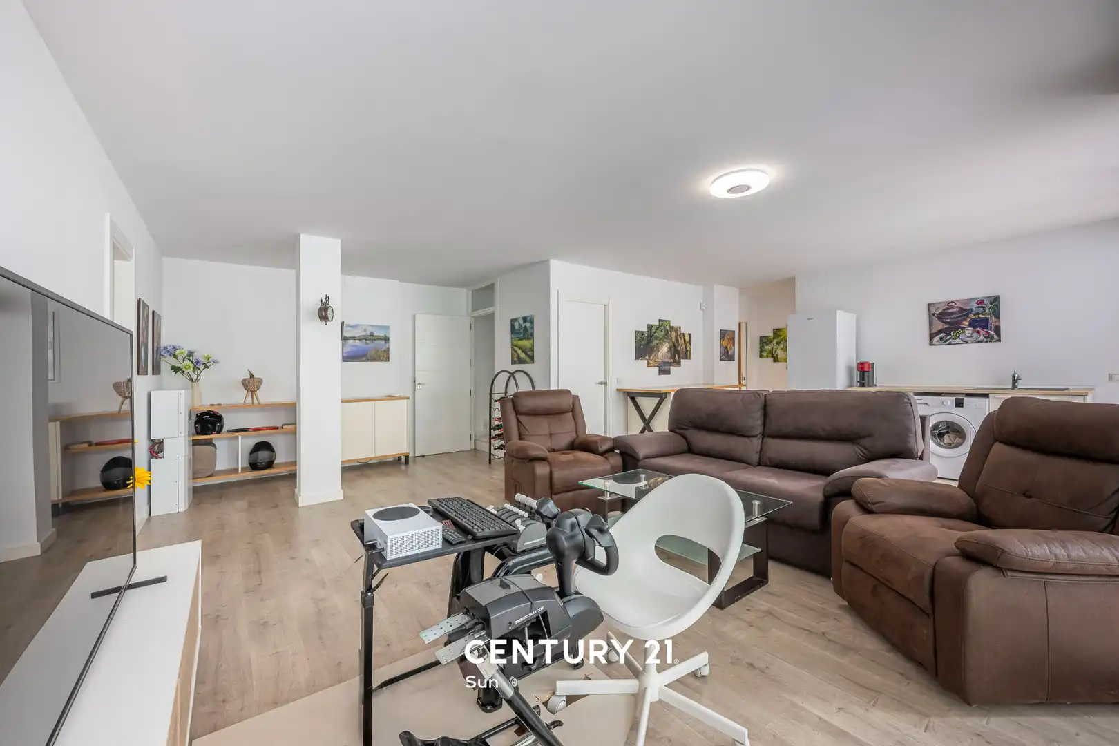 Living room of Houses for sale in Benalmádena  with Air Conditioner and Furnished