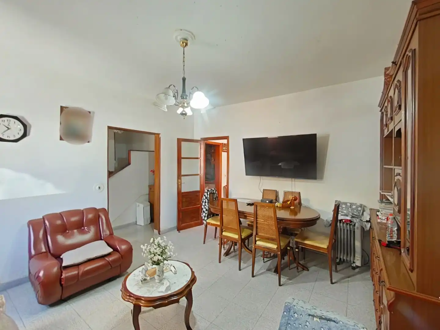 Sala d'estar de Casa adosada en venda en La Laguna