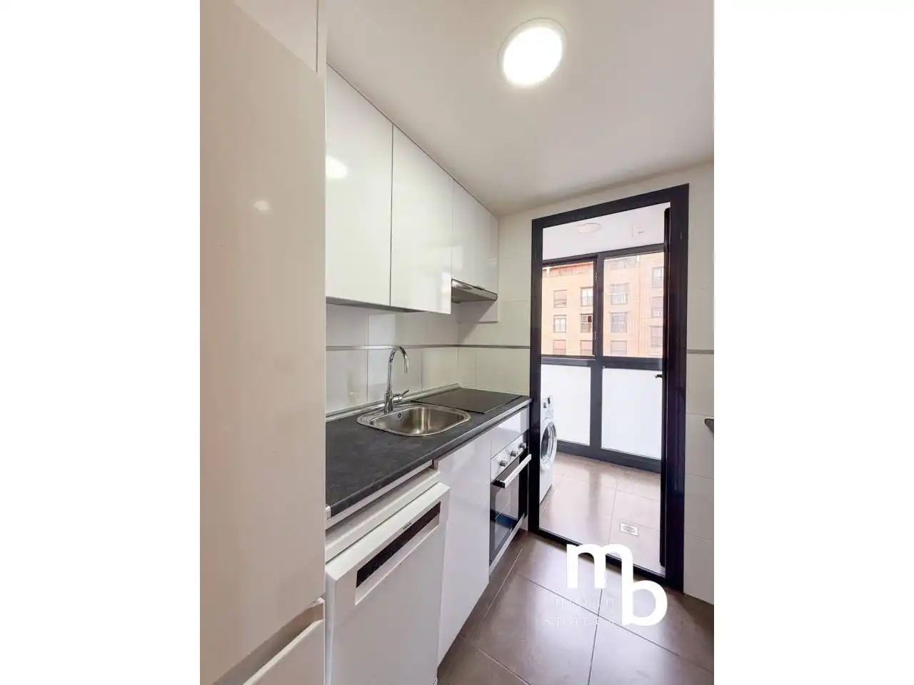 Kitchen of Flat for rent in Madrid  with Air Conditioner, Heating and Swimming Pool
