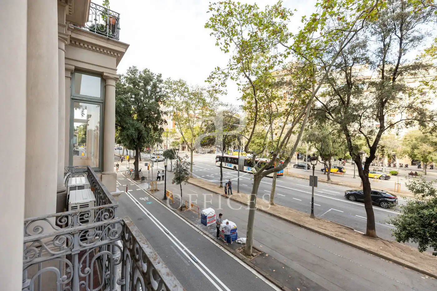 Vista exterior de Oficina de lloguer en Barcelona amb Aire condicionat i Calefacció