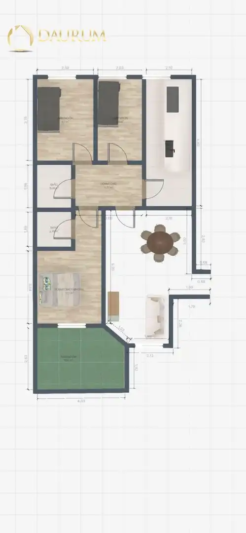 Flat for sale in Valencia  with Air Conditioner, Heating and Terrace