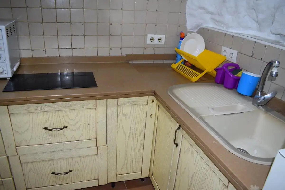 Cuina de Casa adosada en venda en Almuñécar amb Terrassa, Moblat i Microones