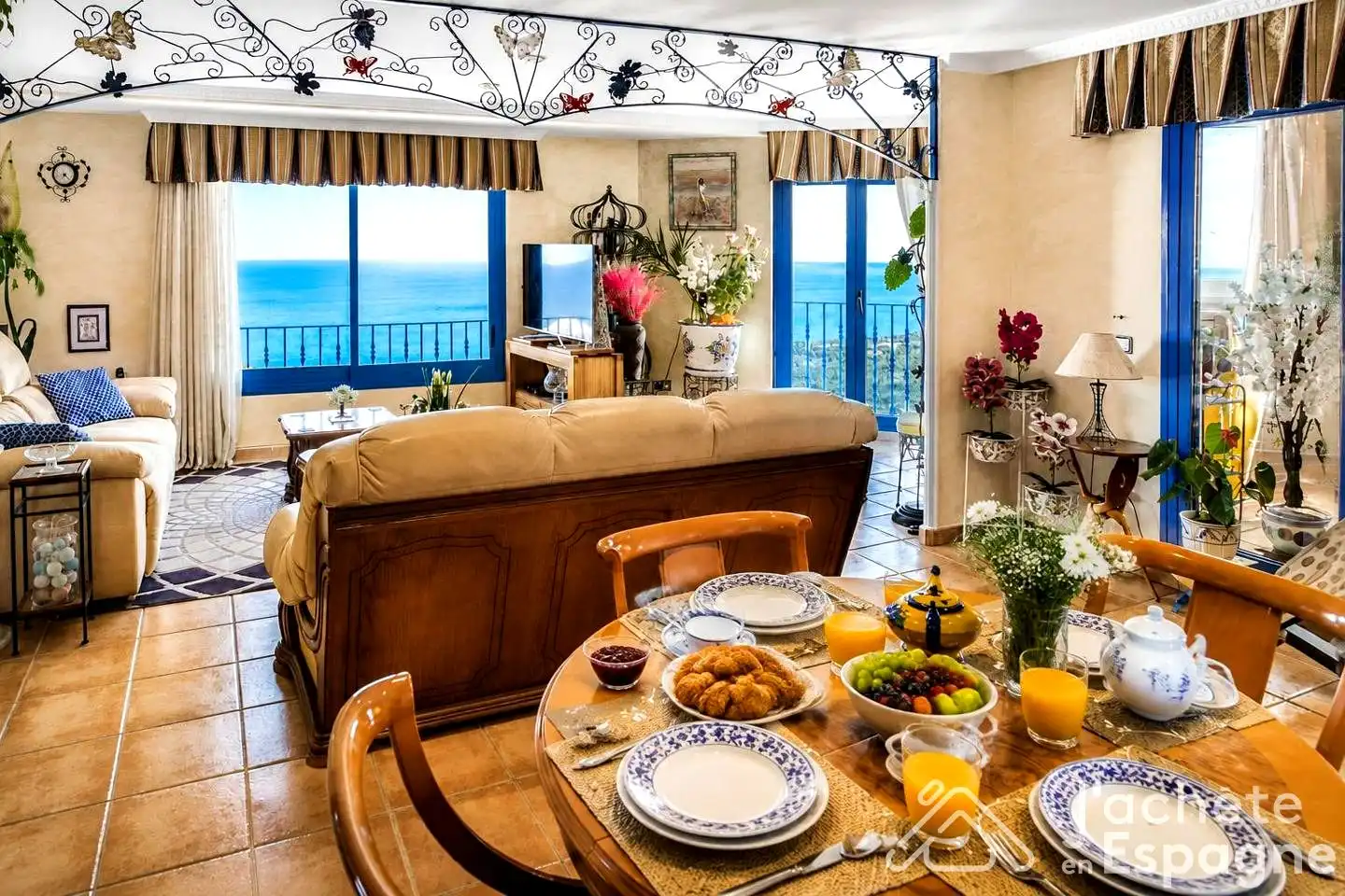 Comedor de Dúplex en venta en Peñíscola / Peníscola con Aire acondicionado, Terraza y Trastero