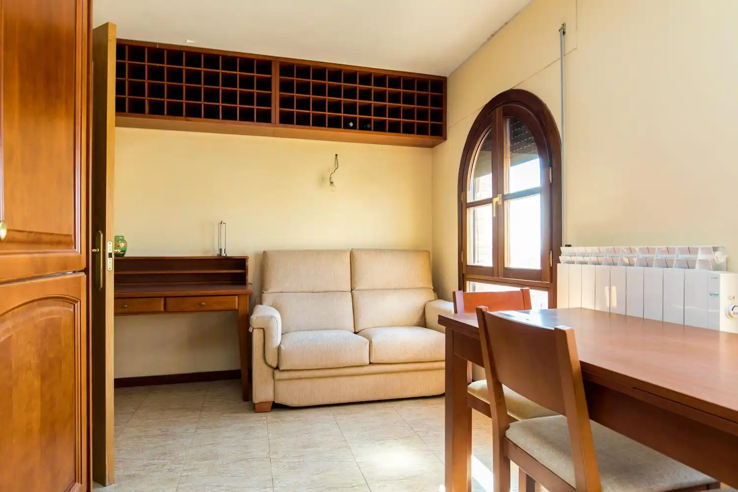 Sala de estar de Ático en venta en Borja con Calefacción, Parquet y Terraza