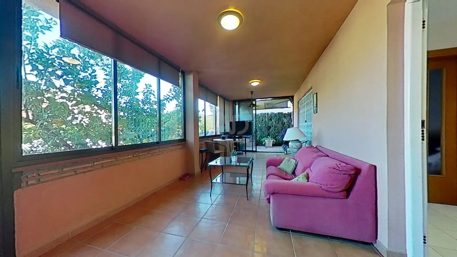 Sala de estar de Casa adosada en venta en Castellón de la Plana / Castelló de la Plana con Aire acondicionado, Calefacción y Terraza