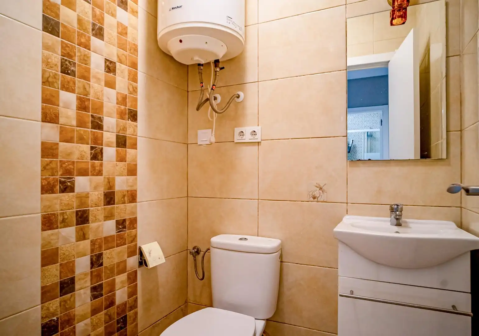 Bany de Apartament en venda en Calpe / Calp amb Aire condicionat, Traster i Balcó