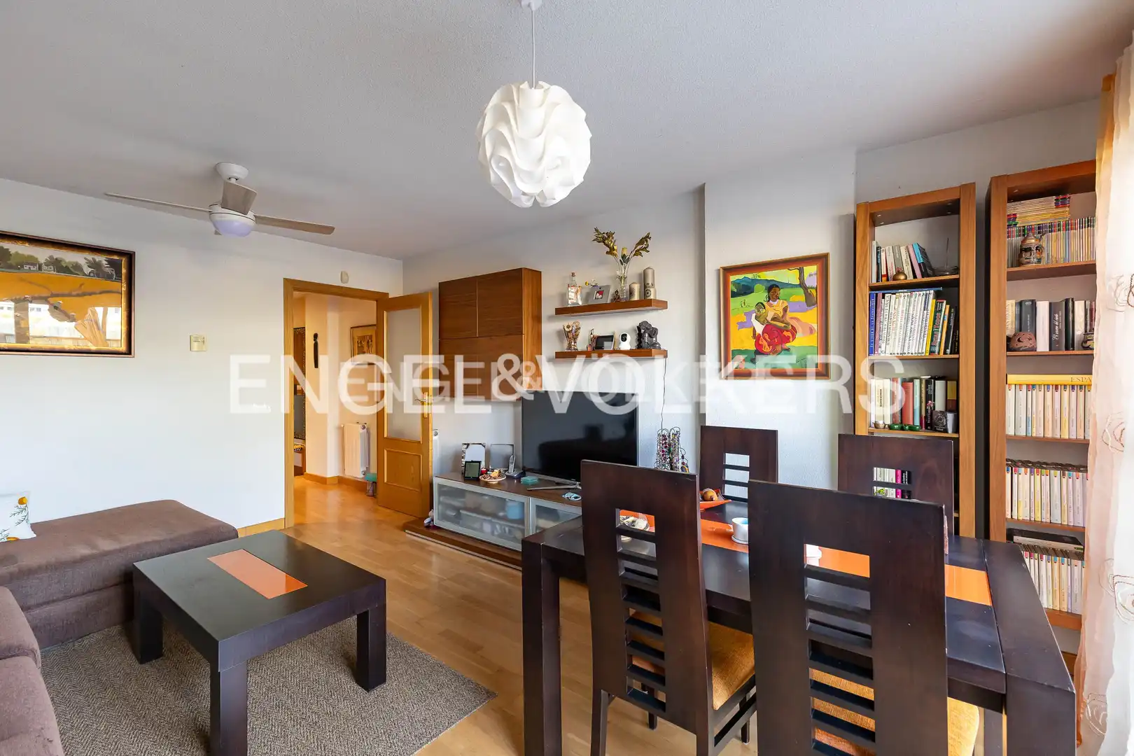 Sala de estar de Apartamento en venta en Paracuellos de Jarama con Calefacción, Jardín privado y Terraza