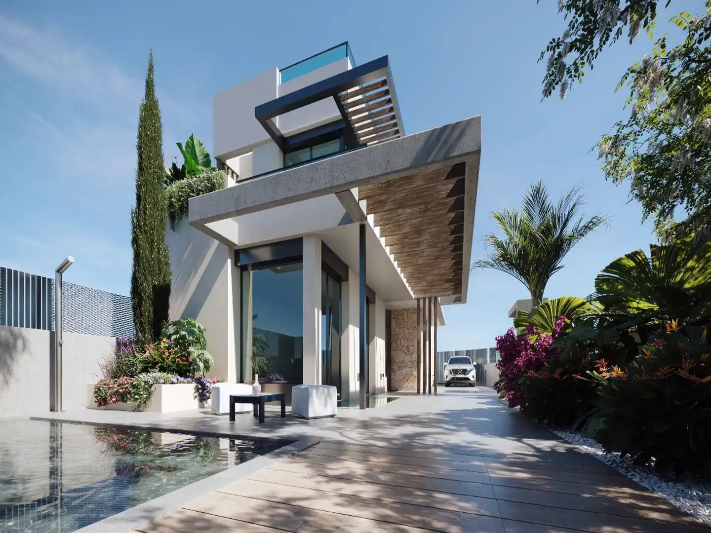 Villa avec piscine à vendre à Avenida Avenida Jose Diaz Garcia (Santa Rosalia)
