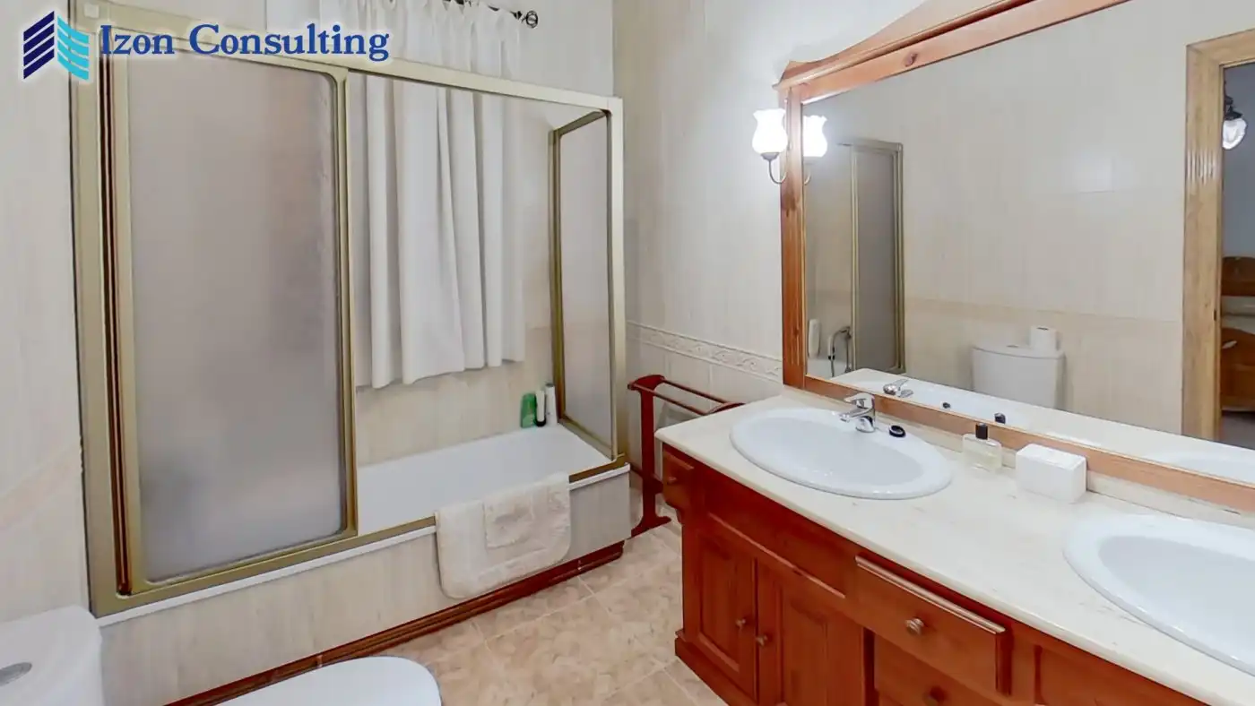 Baño de Casa o chalet en venta en La Alberca de Záncara  con Calefacción, Trastero y Amueblado