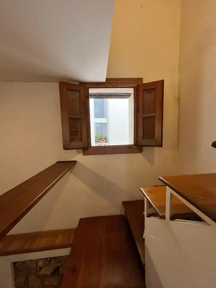 Balcony of Houses for sale in Plasencia  with Air Conditioner