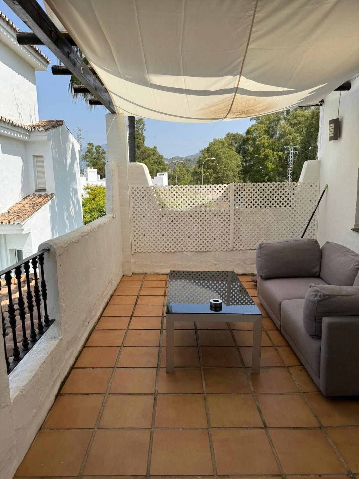 Terrace of Duplex to rent in Marbella  with Air Conditioner, Terrace and Swimming Pool