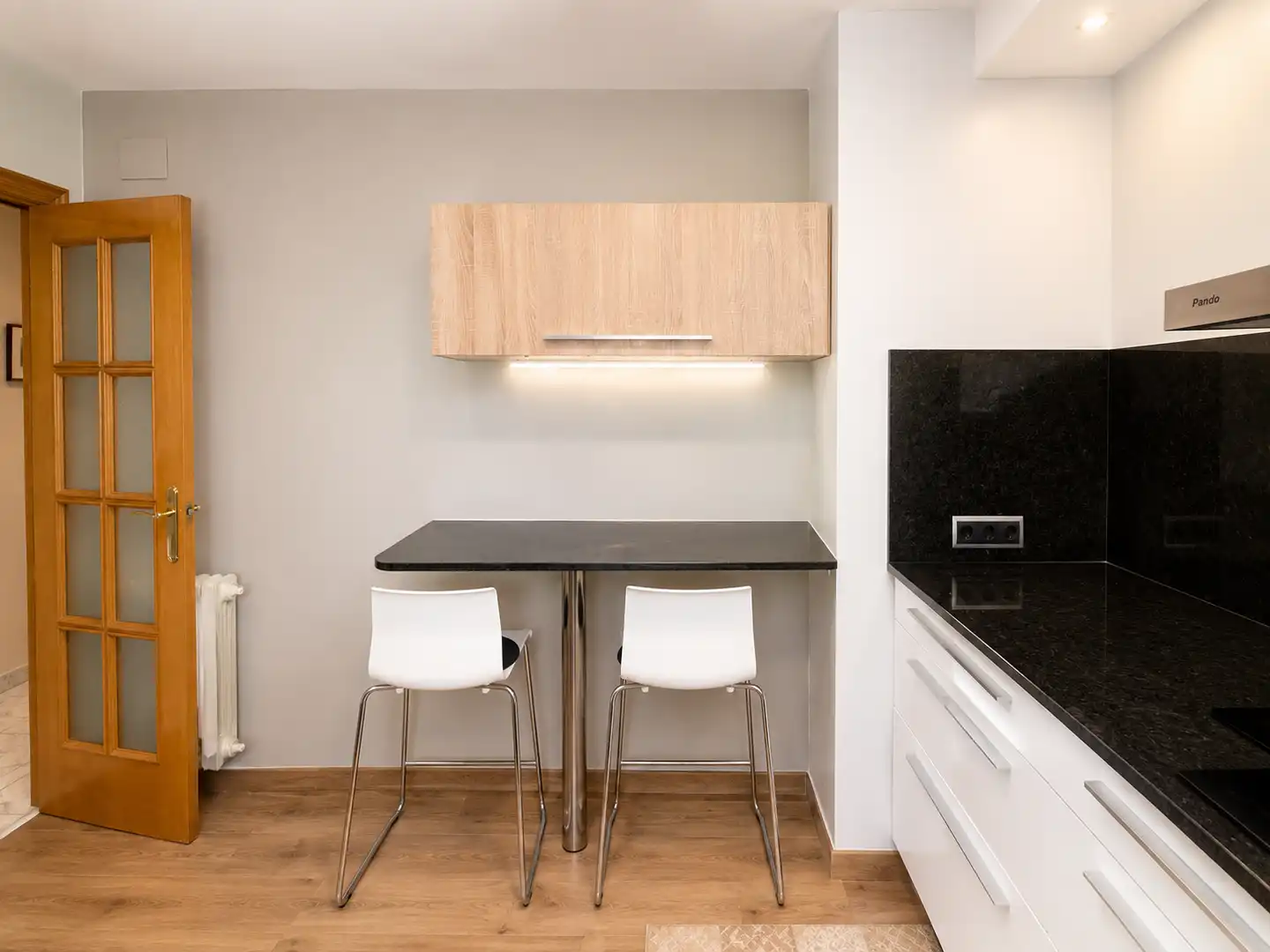 Küche von Wohnung zum Verkauf in Tàrrega mit Klimaanlage, Heizung und Terrasse