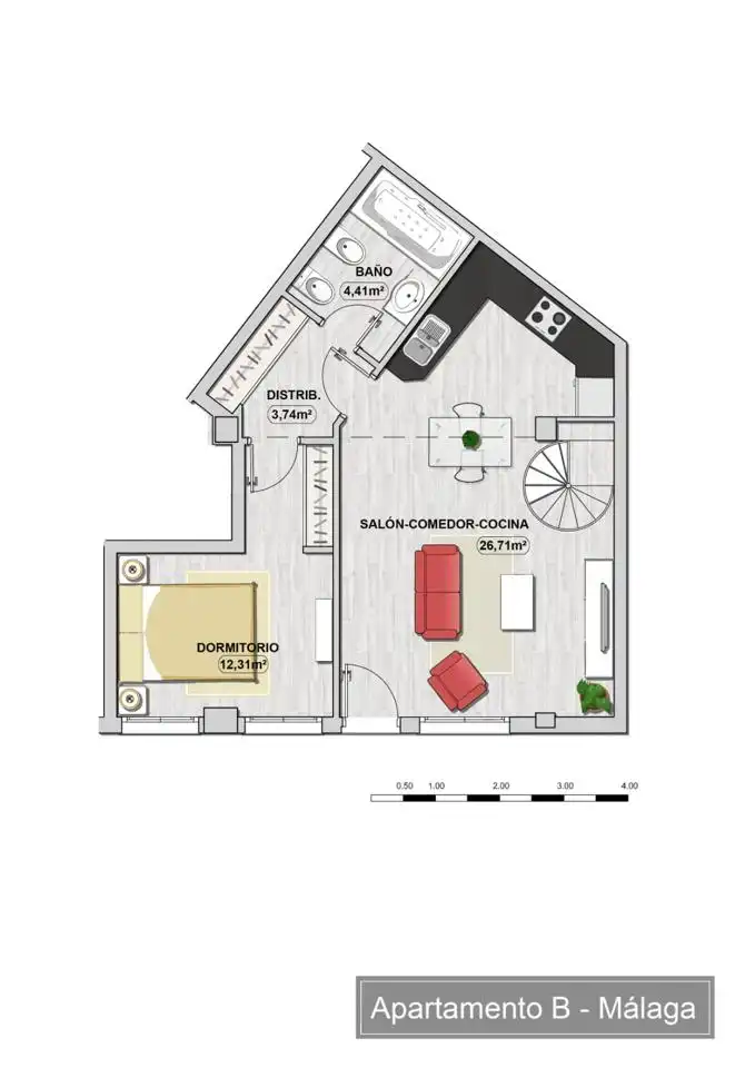 Planta baja en venta en Málaga con Aire acondicionado y Calefacción