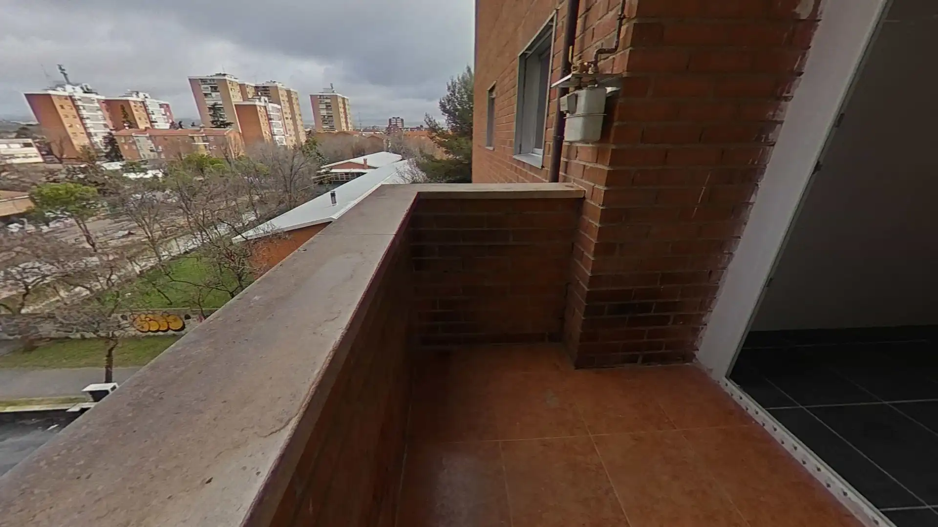 Balcony of Flat for sale in Madrid