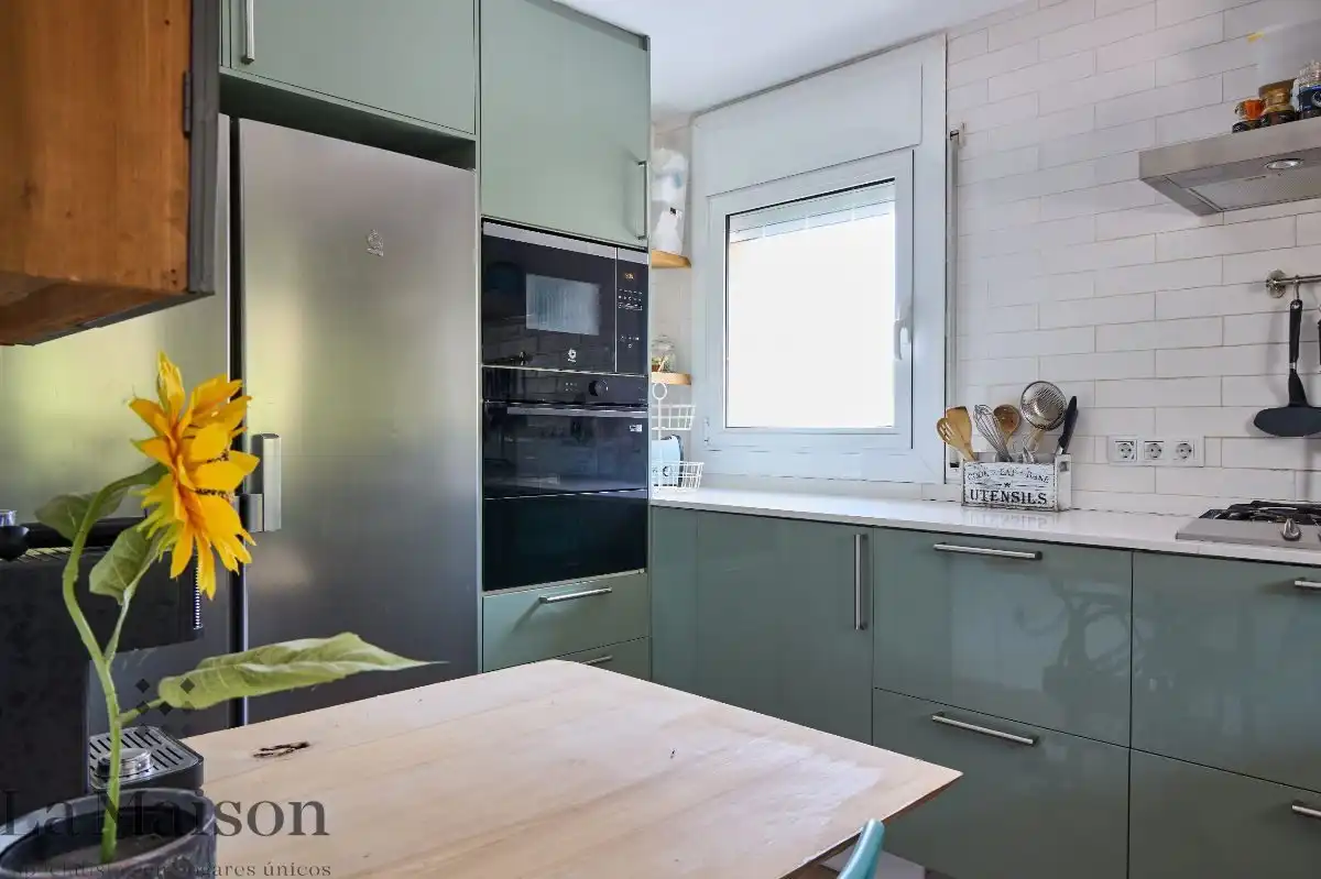 Cocina de Casa o chalet en venta en Dosrius con Calefacción, Jardín privado y Parquet