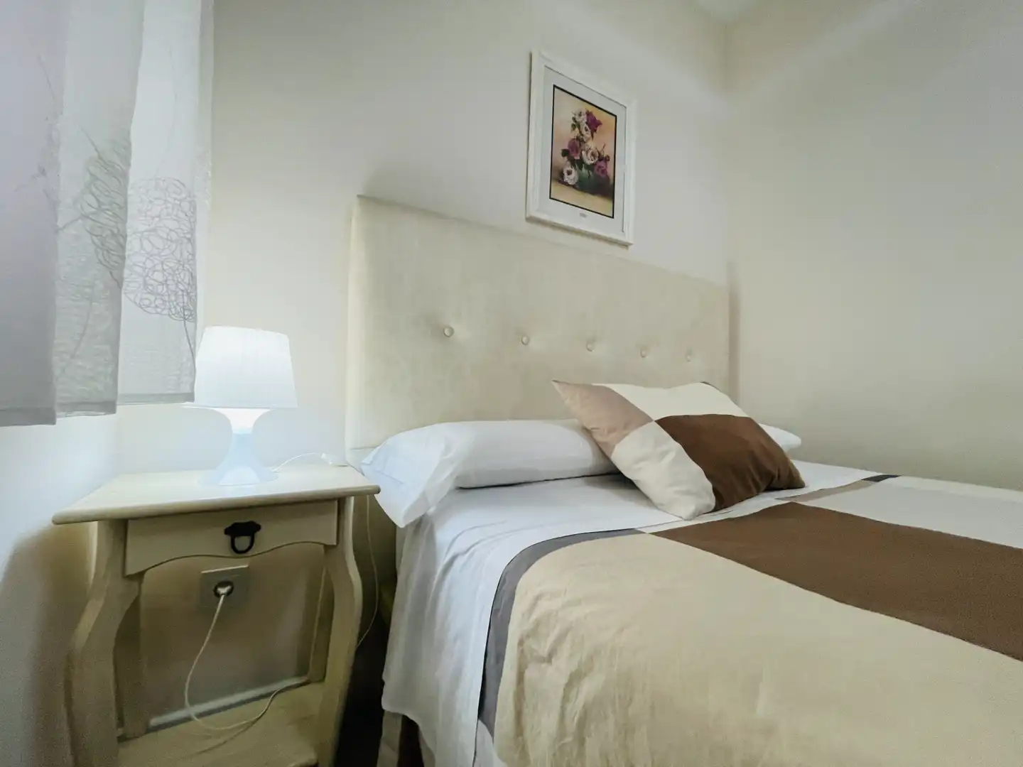 Bedroom of Flat for sale in La Guardia  with Air Conditioner, Heating and Furnished