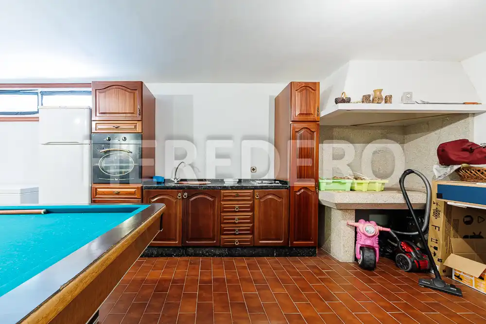 Cocina de Casa o chalet en venta en Vigo  con Calefacción, Jardín privado y Terraza