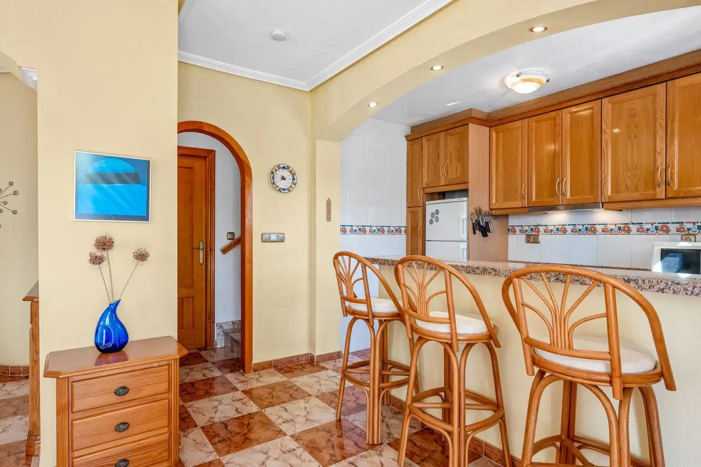 Cocina de Casa adosada en venta en Orihuela con Aire acondicionado, Jardín privado y Terraza