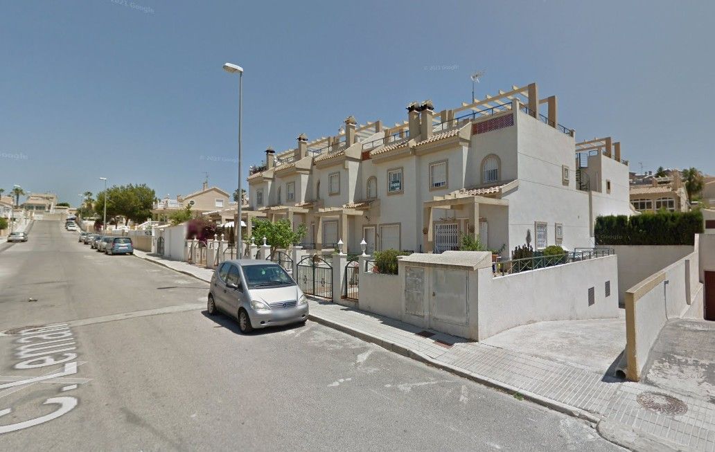 Exterior view of Single-family semi-detached for sale in Orihuela  with Private garden