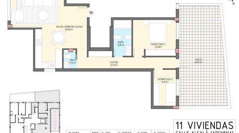 Vendemos piso de nueva construcción en planta baja en Archena