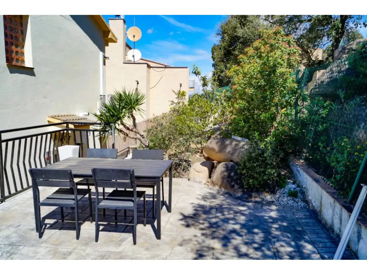 Terrassa de Casa o xalet en venda en Lloret de Mar amb Aire condicionat, Calefacció i Jardí privat