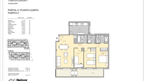 Photo 2 from new construction home in Flat for sale in   Calle del Rio Arandilla, Aguas Vivas, Guadalajara
