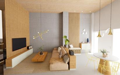 Sala d'estar de Planta baixa en venda en  Barcelona Capital amb Parquet