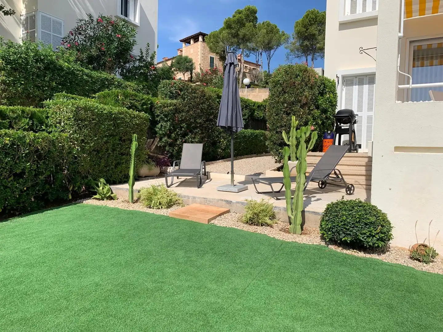 Jardín de Planta baja en venta en Calvià con Aire acondicionado, Jardín privado y Terraza