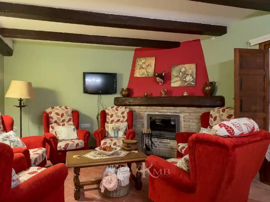Living room of Houses for sale in Vélez-Blanco  with Air Conditioner, Terrace and Swimming Pool