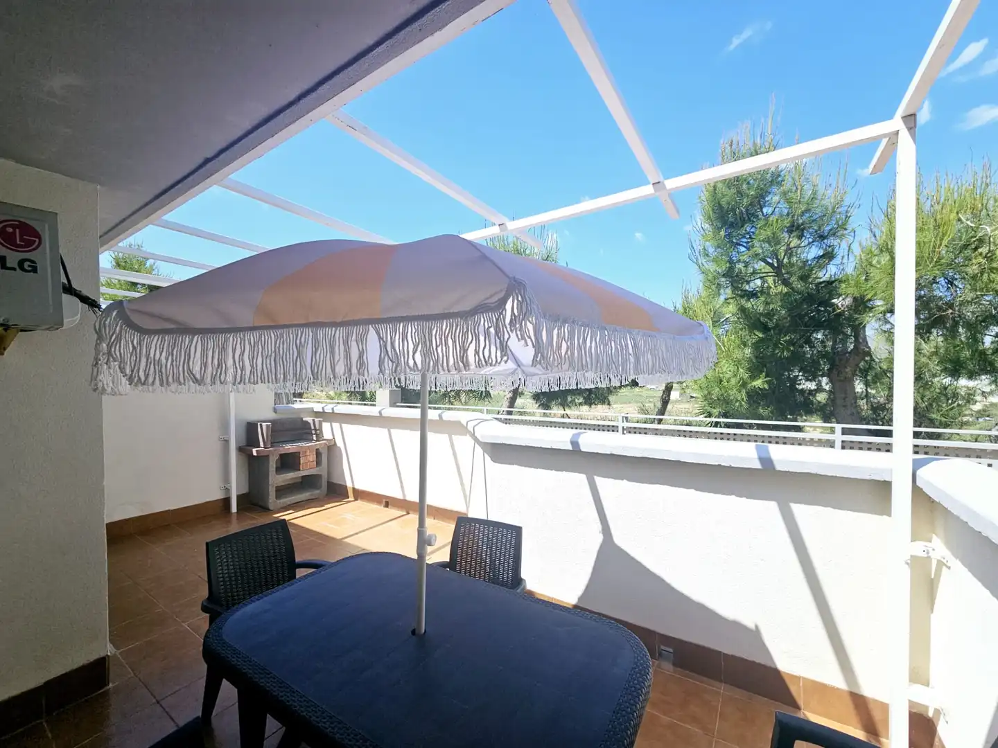 Terraza de Apartamento en venta en Mazarrón con Aire acondicionado, Terraza y Amueblado