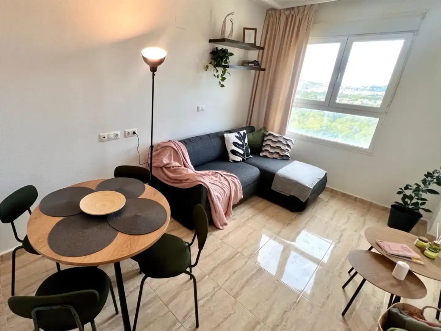 Living room of Attic for sale in Benidorm  with Air Conditioner, Swimming Pool and Balcony